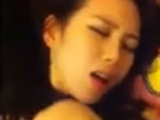 Asian babe cumshot on face